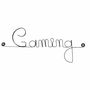 Other wall decoration - Wire Wall Decoration " Gaming ” - to pin - Wall Jewelry - BIJOUX DE MUR