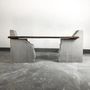 Benches - Concrete and Chestnut Wood Bench [FRAGMENT] - CASE STUDIOS