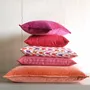 Fabric cushions - Swirl silk cushion cover - ML FABRICS