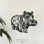 Tableaux - Tableau - Hippopotame qui marche - POMME DES BOIS