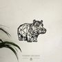 Tableaux - Tableau - Hippopotame qui marche - POMME DES BOIS