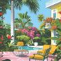 Poster - Dream Villas Collection - BLUE SHAKER