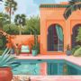Poster - Dream Villas Collection - BLUE SHAKER