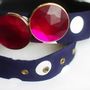 Jewelry - CLAP brooch jewel - HATCH PINK GARNET - CLAP PARIS