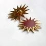 Bijoux - bijou broche CLAP - INVADER GRENAT - CLAP PARIS
