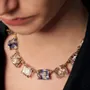 Bijoux - Collier Glass multicolore OR - ERMINIA SINAPI