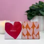 Cadeaux - Carreau illustré bisous - AND NOOK