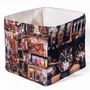Homewear textile - Boite de rangement Chocolatier de Paris - MARON BOUILLIE