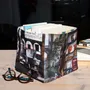 Homewear textile - Boite de rangement Paris Le livre penseur - MARON BOUILLIE