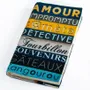 Accessoires de voyage - Protège livre Alphabet ABC - MARON BOUILLIE