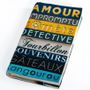 Accessoires de voyage - Protège livre Alphabet ABC - MARON BOUILLIE