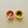 Children's mealtime - Suction Bowl Set - Coral / Mimosa - EKOBO