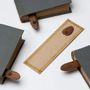 Gifts - TILISMA wooden letter opener and bookmark - TILISMA