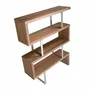 Office furniture and storage - Walnut and steel sheathing - ANGEL CERDÁ