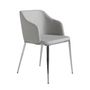 Chairs - Gray fabric upholstered Dining table chair - ANGEL CERDÁ