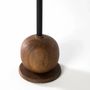 Tables basses - Table d'appoint circulaire en bois de manguier - GINER Y COLOMER