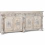 Buffets - Buffet avec 4 tiroirs et 4 portes en bois de manguier - GINER Y COLOMER