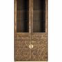 Sideboards - Mango wood and metal display case - GINER Y COLOMER