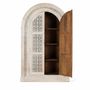 Wardrobe - Pickled white mango wood cabinet - GINER Y COLOMER