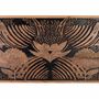 Beds - Headboard in natural and black acacia wood - GINER Y COLOMER