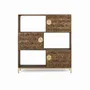 Bookshelves - Mango wood and metal bookcase - GINER Y COLOMER