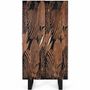 Wardrobe - Acacia wood and metal cabinet - GINER Y COLOMER