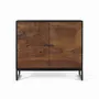 Console table - Rosewood and mango wood console with metal - GINER Y COLOMER