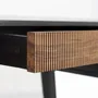 Bureaux - Bureau en bois palissandre et manguier plus métal - GINER Y COLOMER