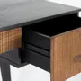 Bureaux - Bureau en bois palissandre et manguier plus métal - GINER Y COLOMER
