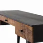 Bureaux - Bureau en bois palissandre et manguier plus métal - GINER Y COLOMER