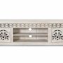Meubles TV - Meuble TV en bois manguier blanc vieilli - GINER Y COLOMER