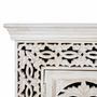 Meubles TV - Meuble TV en bois manguier blanc vieilli - GINER Y COLOMER