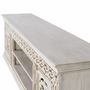 Meubles TV - Meuble TV en bois manguier blanc vieilli - GINER Y COLOMER
