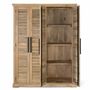 Wardrobe - Natural mango wood cabinet - GINER Y COLOMER
