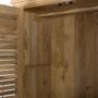 Wardrobe - Natural mango wood cabinet - GINER Y COLOMER