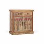 Sideboards - Sideboard with 2 drawers and 2 hand-painted doors - GINER Y COLOMER