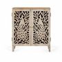 Commodes - Meuble d'appoint en bois de manguier sculpté à la main - GINER Y COLOMER