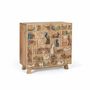 Commodes - Commode en bois de manguier naturel avec détails originaux - GINER Y COLOMER