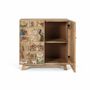 Commodes - Commode en bois de manguier naturel avec détails originaux - GINER Y COLOMER