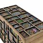 Storage boxes - Hand-painted multi-colored mango wood chest - GINER Y COLOMER