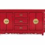 Sideboards - Sideboard with 2 doors and 3 drawers in mango wood - GINER Y COLOMER