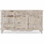 Buffets - Buffet en bois manguier blanc craquelé - GINER Y COLOMER