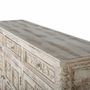 Buffets - Buffet en bois manguier blanc craquelé - GINER Y COLOMER