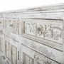 Buffets - Buffet en bois manguier blanc craquelé - GINER Y COLOMER
