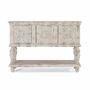 Console table - Console in aged white mango wood - GINER Y COLOMER