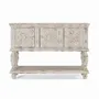Console table - Console in aged white mango wood - GINER Y COLOMER