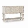 Console table - Console in aged white mango wood - GINER Y COLOMER