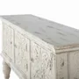 Console table - Console in aged white mango wood - GINER Y COLOMER