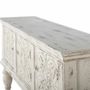Console table - Console in aged white mango wood - GINER Y COLOMER