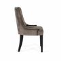 Chairs - Set of 4 chairs covered in velvet-finish polyester - GINER Y COLOMER